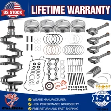 Engine Rebuild Overhaul w/ Gasket Kit For Hyundai Elantra Tucson Kia Optima 2.0L