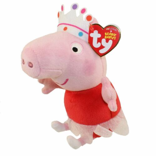 TY Beanie Baby  BALLERINA PEPPA PIG the Pig (Peppa Pig) (6.5 inch) - NWT - Picture 1 of 1