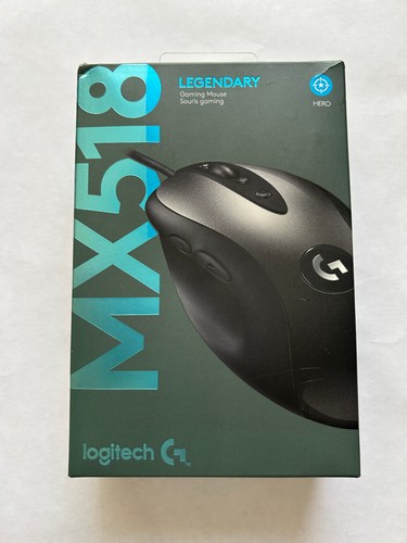 Logitech G MX518 Legendary Wired Optical Gaming Mouse (2020 Black/Gray) - 第 1/5 張圖片