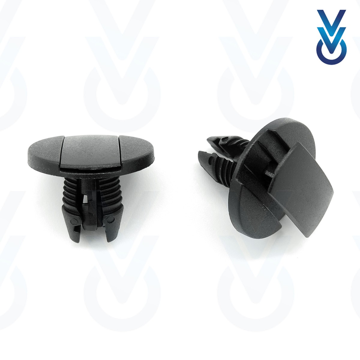 10 Clips De Garniture Intérieur Hayon VVO Pour Peugeot – Réf. FCP-0024-PE-L72, Neufs Sous Sachet