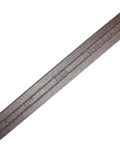 DOLCE & GABBANA Belt Burgundy Leather Metal Logo Buckle Men 85cm / 34in 510usd - Picture 5 of 6