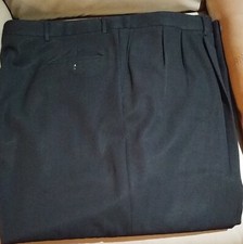 Monsieur Givenchy Pants Mens 60R/25 Trousers Pleated Cuffed Made In Italy VTG