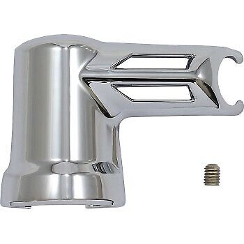 Ciro 73000 Chrome EFI Fuel Line Fitting Cover Trim for Touring Softail Dyna XL - Picture 1 of 2