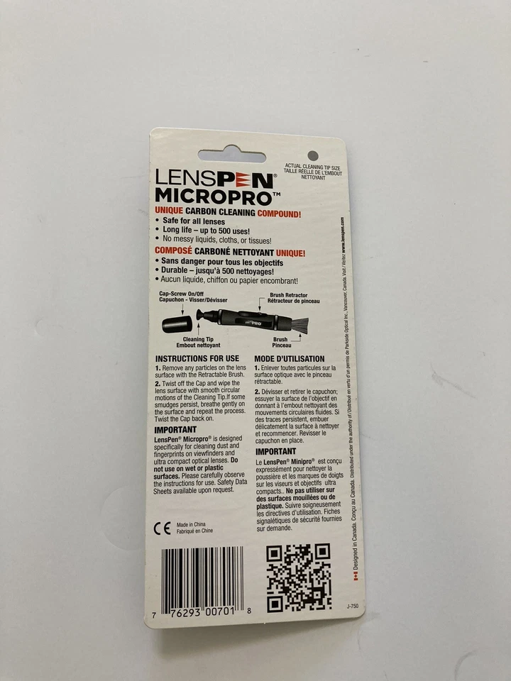 Lens Pen Lens Cleaner Camera Cleaner Camera Wipe DSLR Pen - Image 3 of 3