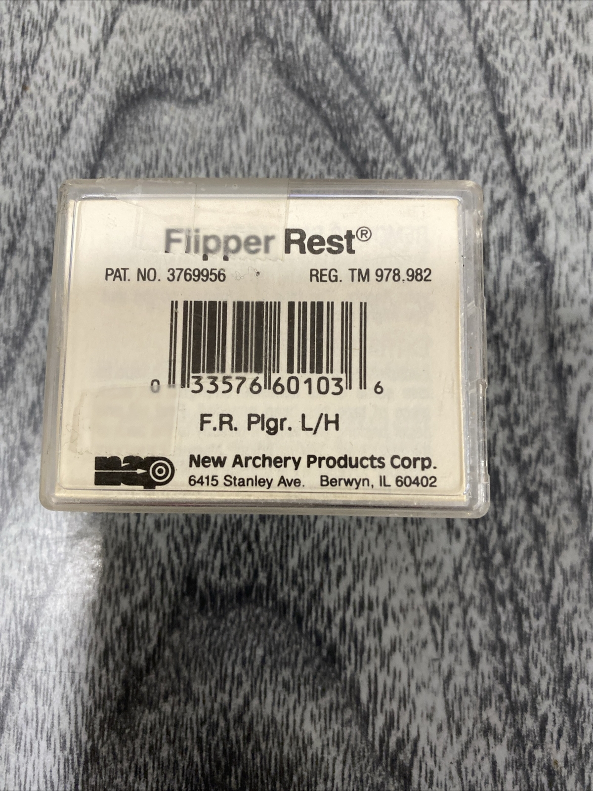 Flipper Rests Flipper Rest ARCHERY Left Handed PLUNGER STYLE ARROW VINTAGE NEW OLD ...