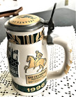 Anheuser Busch Olympic Games Lidded Stein Mug 1996 Atlanta - Stunning!