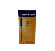 Uniball Onyx Smooth Write Rollerball Fine Point Pen 12pk 0.7mm  Red NEW