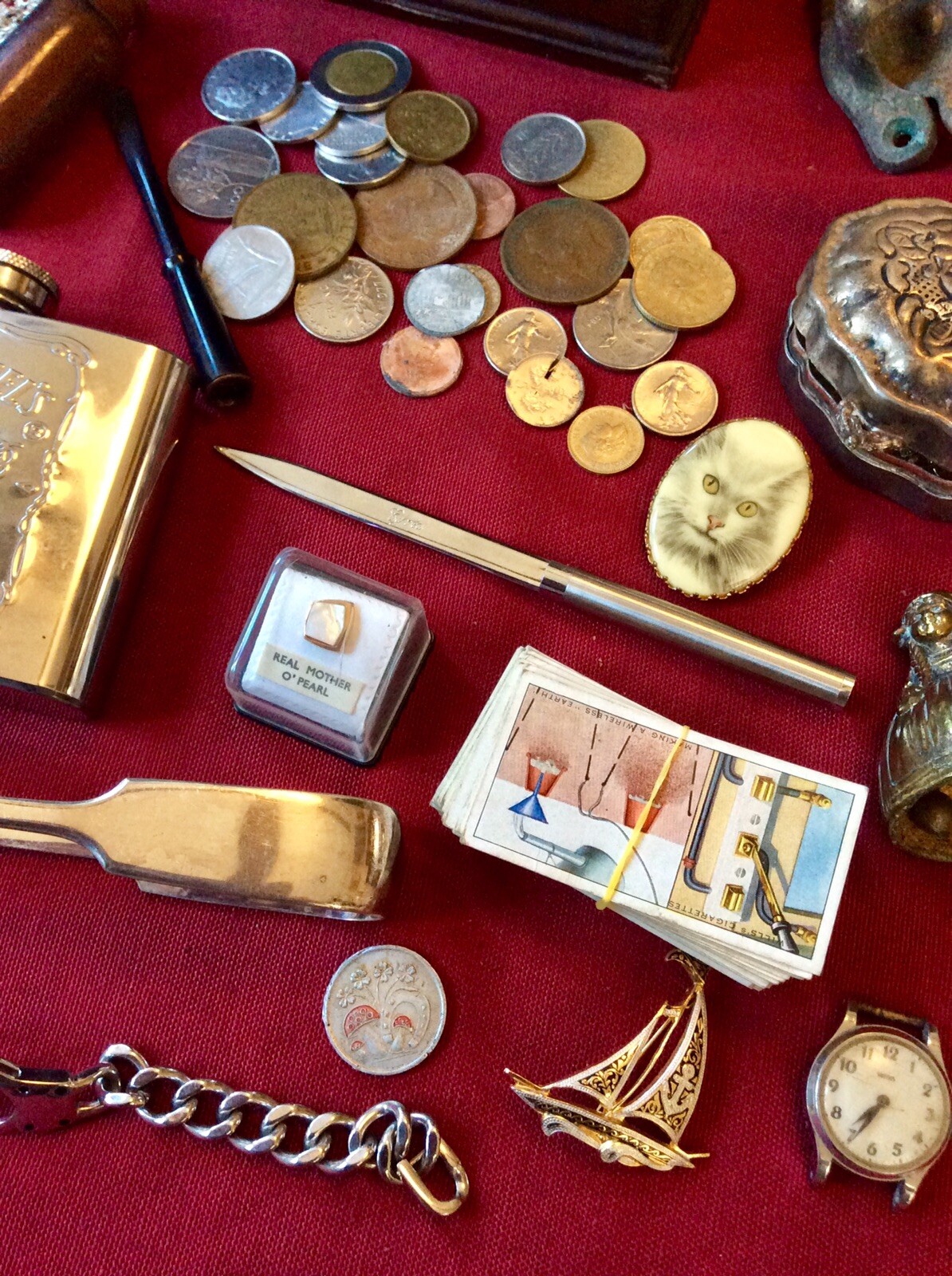 Job Lot Antique Vintage Collectables,Mixed Junk Curios,Old Collection