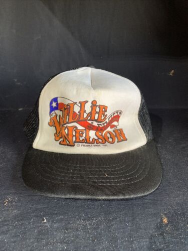 Willie Nelson for President hat Trucker Hat Mesh Hat red white blue new