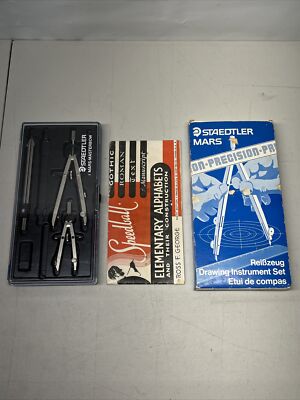 Staedtler Mars Drawing Instrument Set Made In Germany With Original Box!!!!!