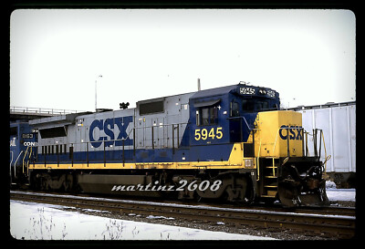 (W) ORIG TRAIN SLIDE - CSX 5945 ROSTER