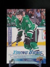 2016-17 Upper Deck UD Canvas #C93 Esa Lindell RC Young Guns YG
