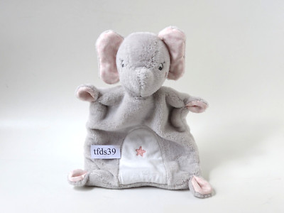 dopodopo Elefant Stern Stickerei Takko Schmusetuch Kuscheltuch (T230)