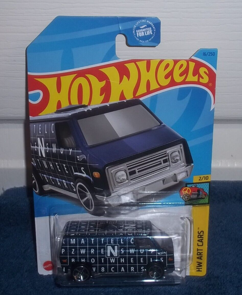 2021 HOT WHEELS 70S VAN HW ART CARS 2/10 16/250