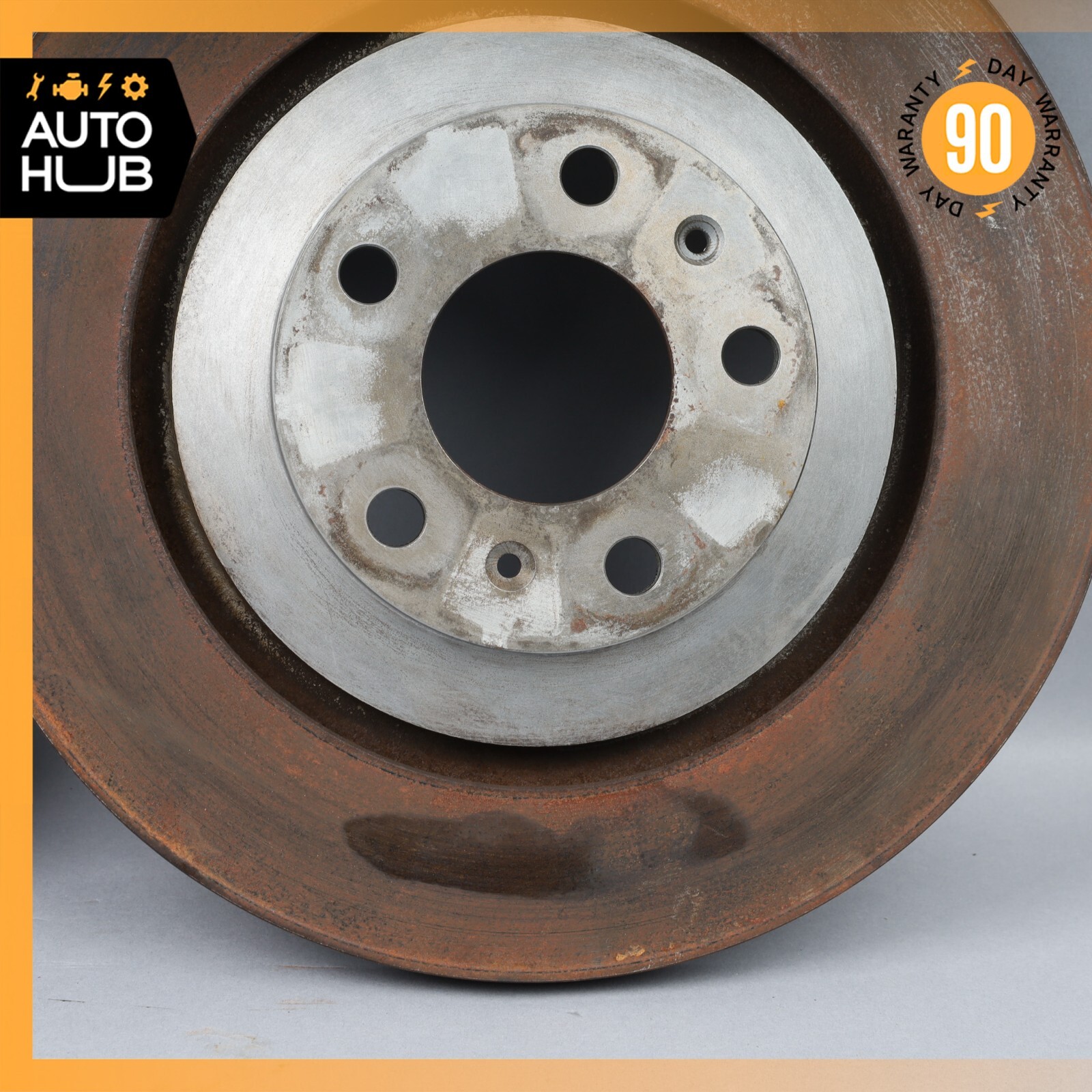 03-18 Bentley Continental GT GTC Rear Left & Right Brake Rotors Disc OEM