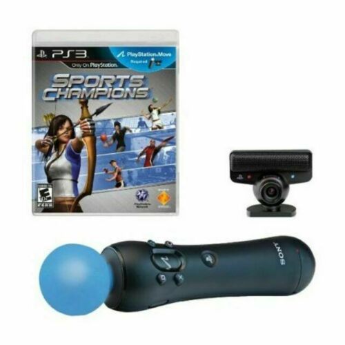 Sony Playstation 3 Move Bundle New Sealed Controller Camera Sports Champion - Picture 1 of 1