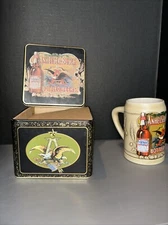 Anheuser-Busch Budweiser Bottled Beer Beer Stein Mug Ceramarte 1991 Mug Cup