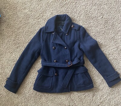 Trench Coat American Eagle Coats Womens Wool Coat Olive Green