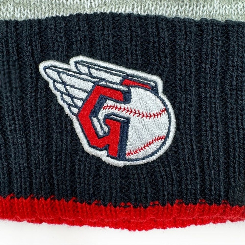 Cleveland Guardians Knit Winter Hat Beanie MLB Mens Womens Fan Gear