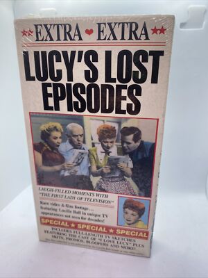 Lucys Lost Episodes (VHS, 1990) - Factory Sealed