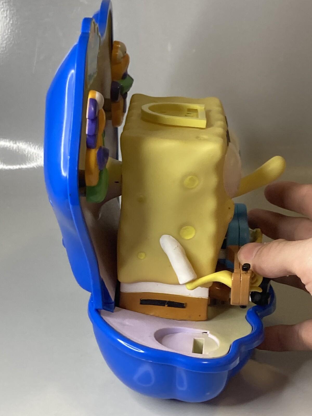 2003 Flying Colors SPONGEBOB SWAP N BOP Singing Toy Nickelodeon eBay