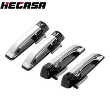 4pcs Exterior Outside Door Handle Fits Dodge Ram 1500 09-24 2500 11-24 Sliver