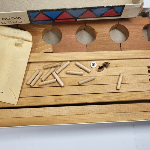 Alweg Monorail Model Kit Wooden Toy 1962 Seattle World’s Fair Vintage - Picture 6 of 14