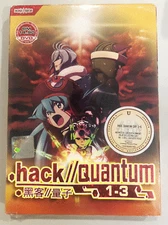 DVD ANIME .HACK // QUANTUM 1-3 English Subs Region All 