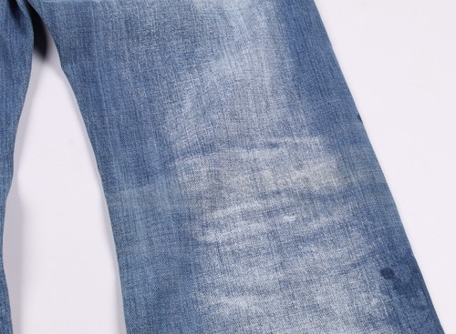 Jeans denim blu da uomo Energie by Miss Sixty Y2K verniciati effetto invecchiato taglia 32X34 - Foto 10 di 11