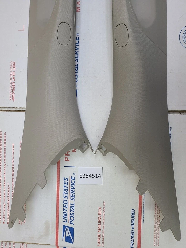 OEM 2009-2018 RAM 1500 A PILAR A-PILAR JUEGO DE MOLDURAS PAR CONDUCTOR PASAJERO DODGE Foto 4 de 4