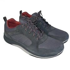 LL Bean Trail Suede Leather TEK 2.5 Hiking Primaloft Boot Shoes Men 14 Wide Gray