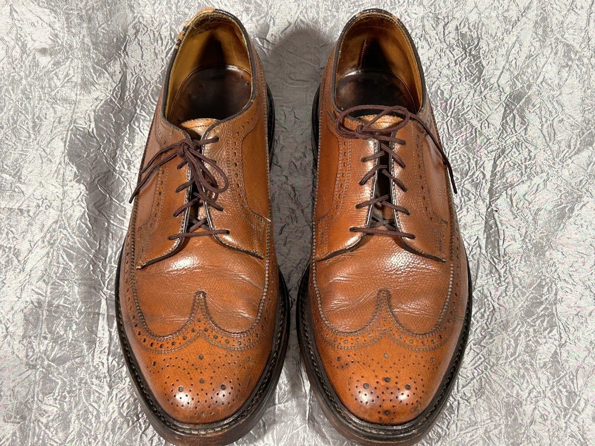 Florsheim Imperial #93602 OXFORD WINGTIP Gunboat Kenmoor Size 9 D