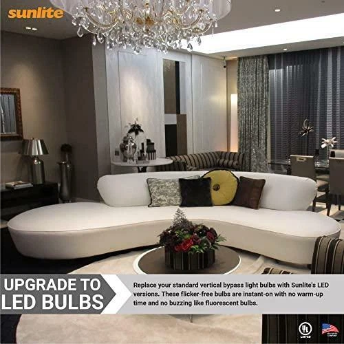 Sunlite 85431-SU LED PLV Vertical Plug in Light Bulb, 7 Watts (13W Equivalent), - Image 4 of 4