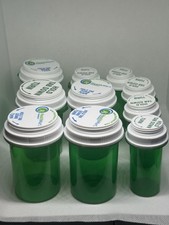 Empty Prescription Bottles 5 Large 5 Small
