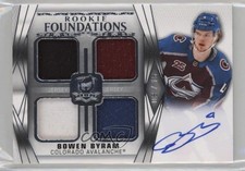2020 Upper Deck The Cup Foundations Quad Jersey 6/15 Bowen Byram #F-BB Auto 0i6