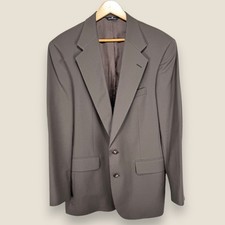 Polo University Club Ralph Lauren Sport Coat Blazer Men 40R Brown Virgin Wool