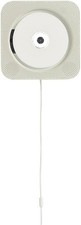 MUJI Wall Mounted CD Player FM Radio Naoto Fukasawa Design White Japan