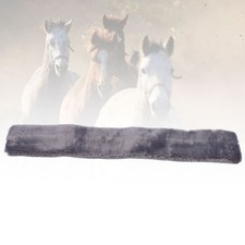 Leichter Strapazierfähiger Sattelgurt Aus Kunstfleece Mit Bauchschutz Für Pferde