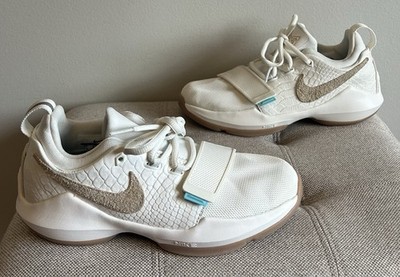 Nike PG 1 Paul George Youth Basketball Sneakers Shoes Size 4 White 880304-110