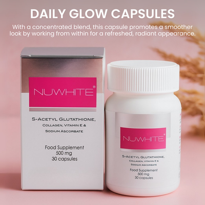 Nuwhite Advanced Nourishing L-Glutathione & Collagen, 30 Capsules