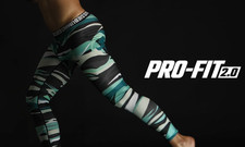 Aussiebum Pro-Fit 2.0 Leggings L34-35" - Lagoon/Blue. Brand New In a Bag.