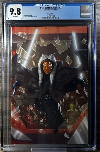 Star Wars Ahsoka #2 Taurin Clarke 1:100 VIRGIN CGC 9.8