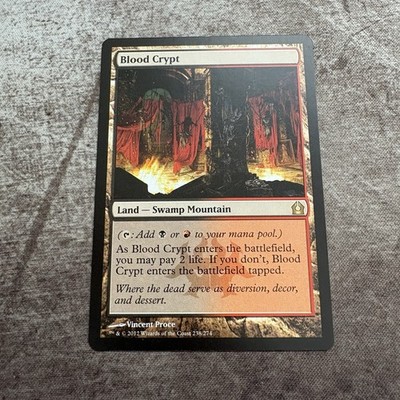 Blood Crypt - Return to Ravnica - MTG Magic the Gathering - LP