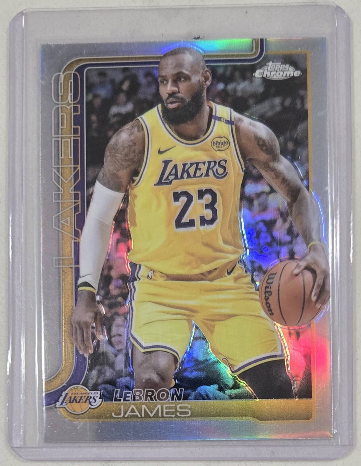 2025-26 Topps Chrome - LeBron James #127 Refractor