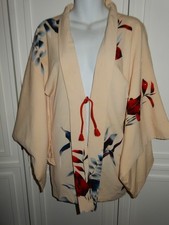 Vintage Japanese Kimono Harori Jacket - Small/Medium