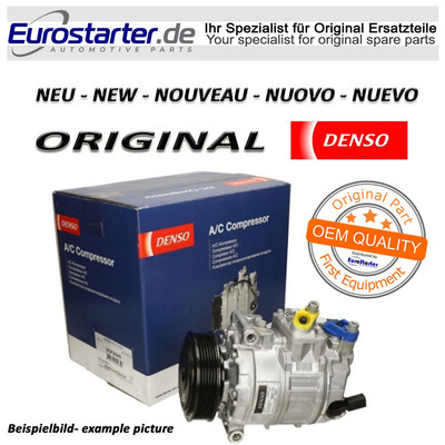 Klimakompressor 926008209R Neu Original DENSO für Renault-Nissan