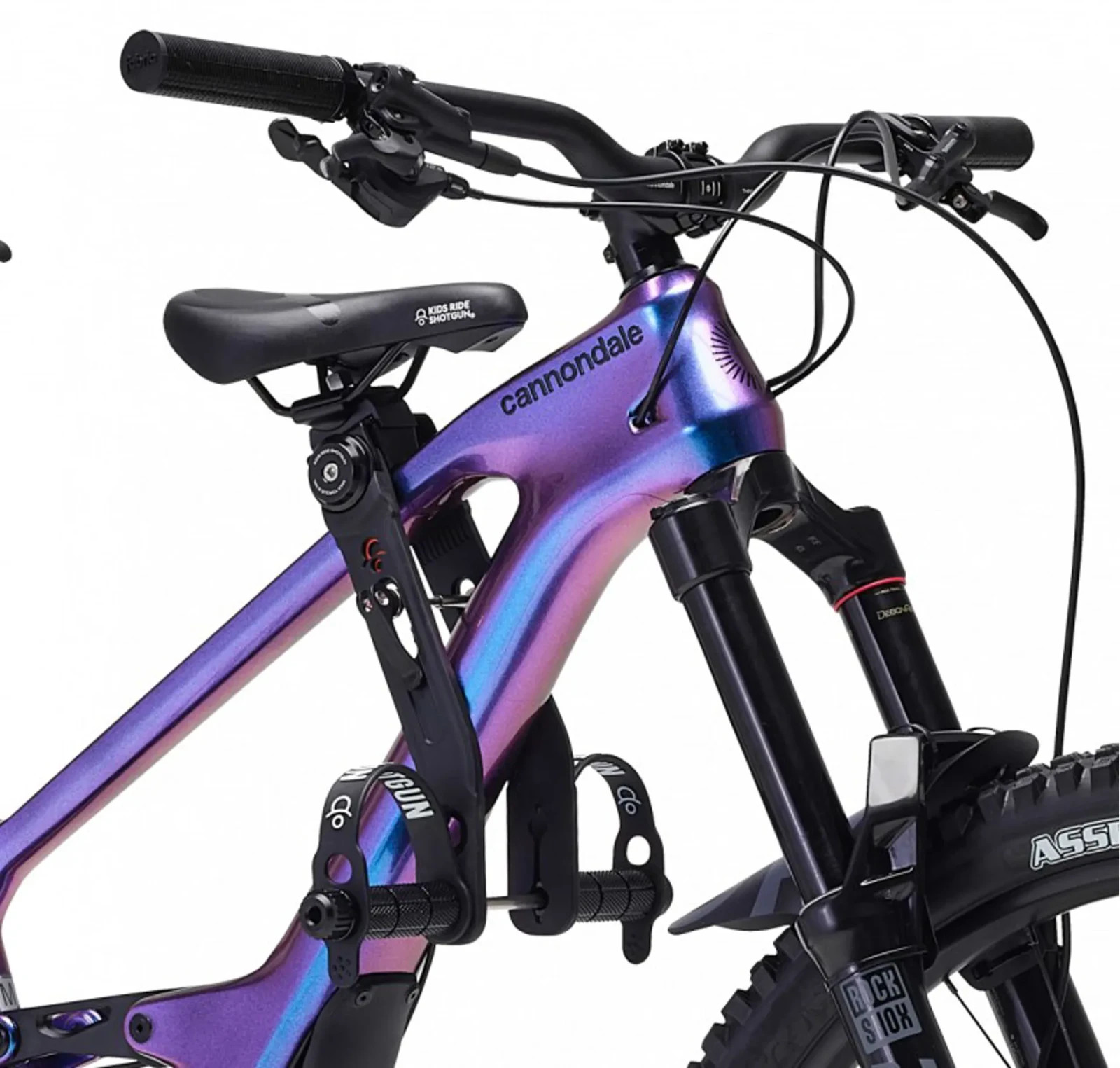 Kids Ride Shotgun 2.0 Front Mounted Mountain Bike Seat - 18 month to 5 year Old