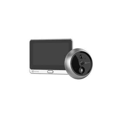 EZVIZ DP2C Drahtlose Türspion Smart Home Türklingel mit Monitor silber