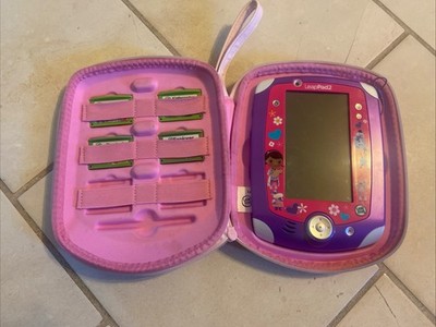 LEAPFROG LEAPPAD 2 DOC MCSTUFFINS EXPLORER LEARNING TABLET STYLUS CASE 4 Games