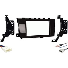 Fits Nissan Altima 2012-2015 Metra Double DIN Dash Kit w/ Harmony Radio Harness